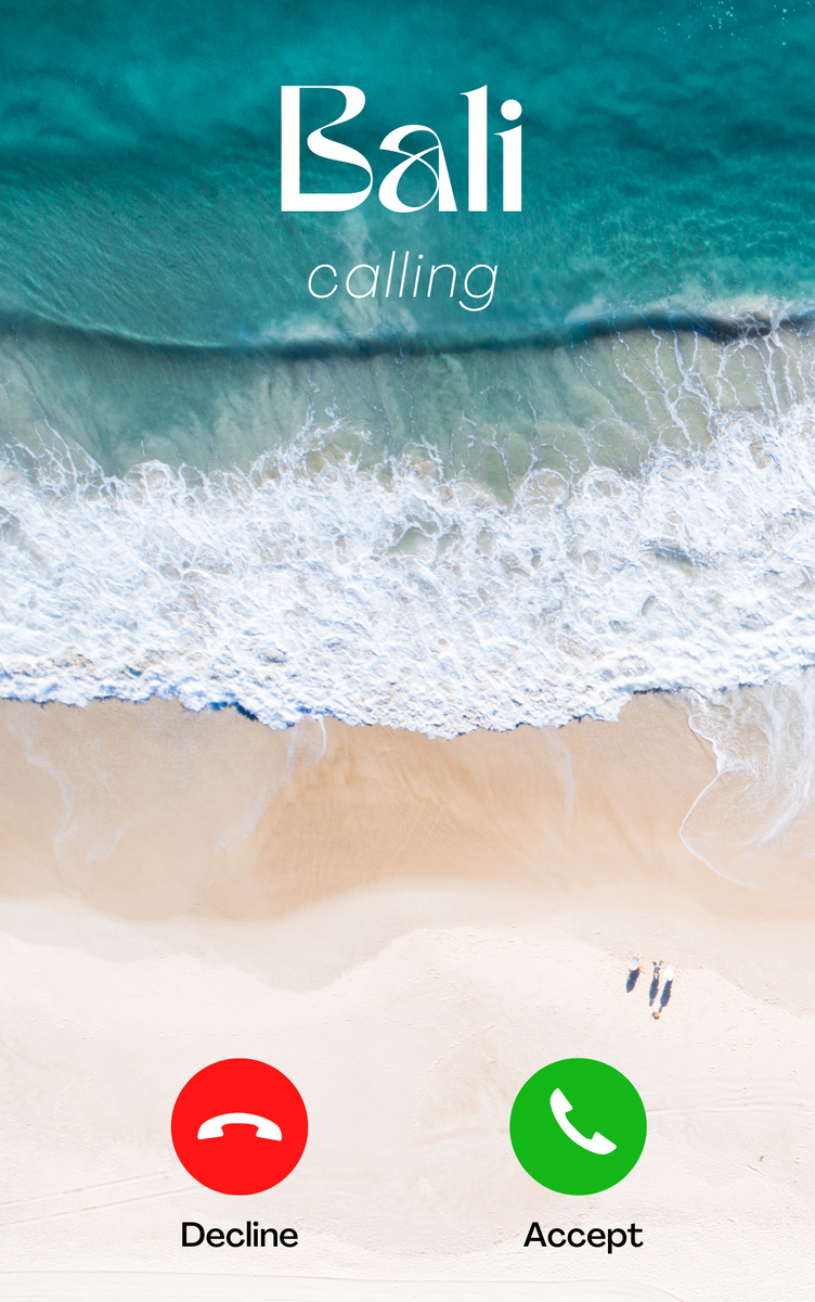 how to call someone in bali