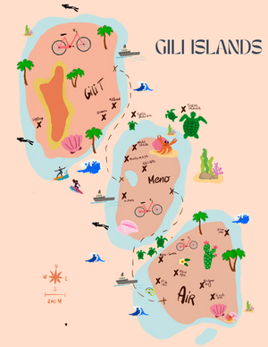 
                  
                    Laad afbeelding in Gallery viewer, Gili Islands - The Surrounding of Bali - Guide ENGELS
                  
                