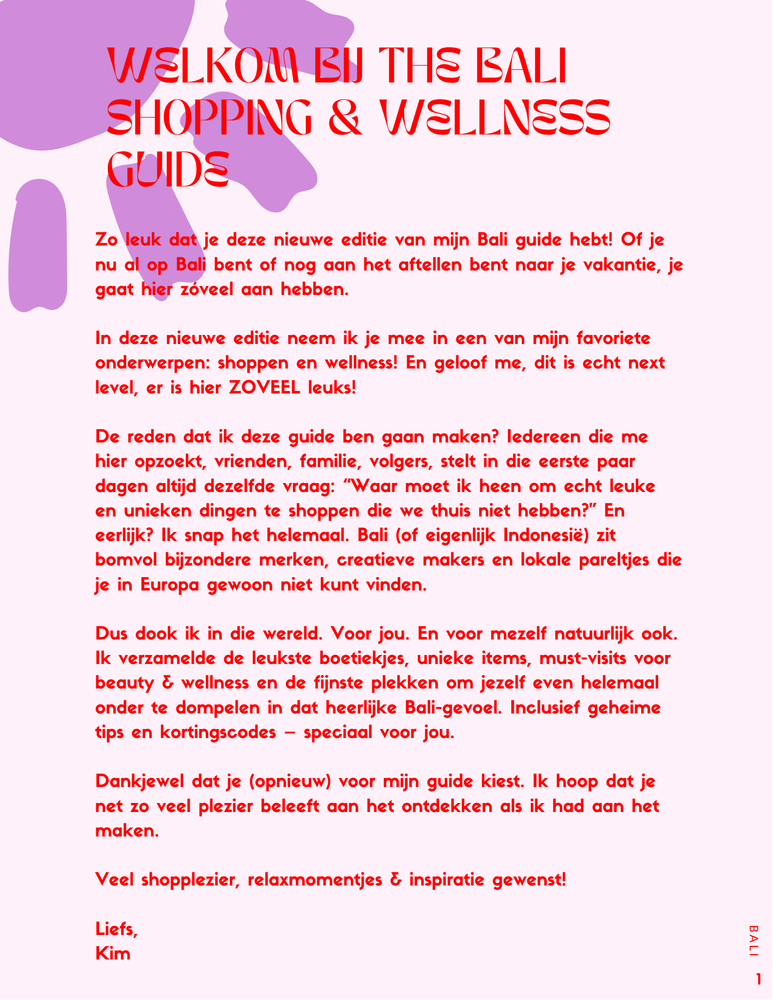 
                  
                    Load image into Gallery viewer, BALI - Shopping &amp;amp; Wellness guide - NEDERLANDS/DUTCH
                  
                