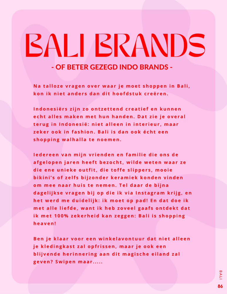 
                  
                    Load image into Gallery viewer, BALI - Shopping &amp;amp; Wellness guide - NEDERLANDS/DUTCH
                  
                