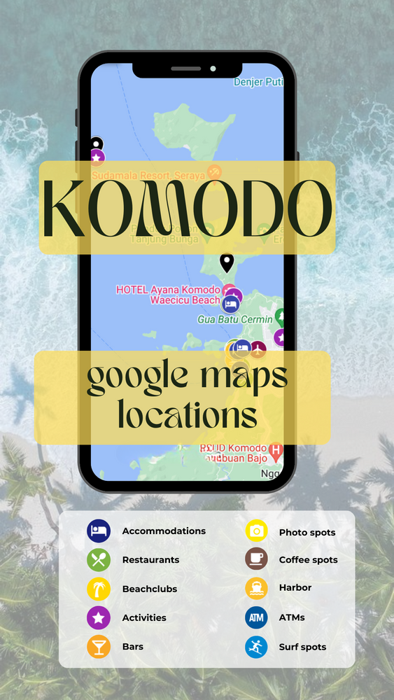Komodo Islands - Google Maps
