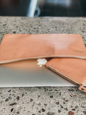 
                  
                    Load image into Gallery viewer, Leather Laptop Sleeve 13&amp;quot; and 15&amp;quot;
                  
                